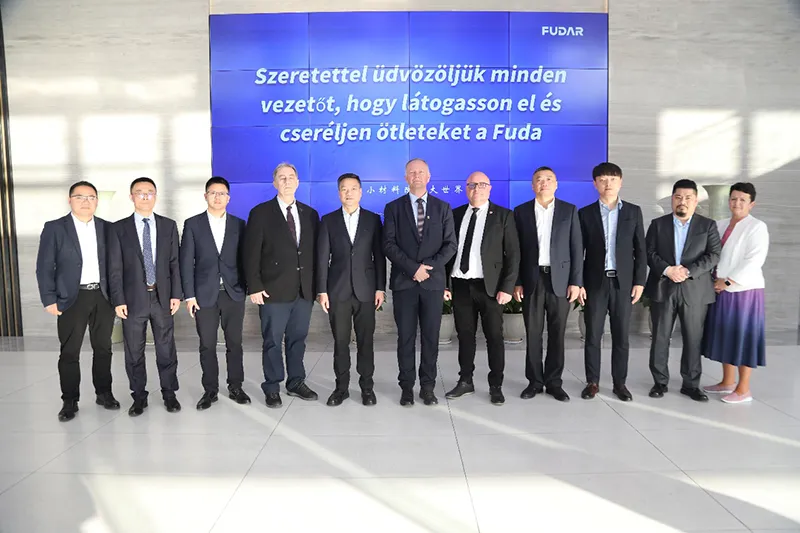 Delegation of the Mayor of Szentes, Hungary, Visits Fudar Alloy for Exchange