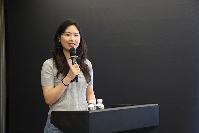 Zhang Wenxuan delivered remarks on behalf of Wenzhou University of Technology