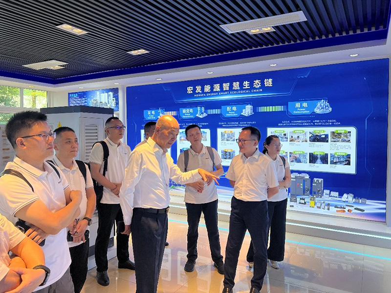 The Fudar team tours Hongfa's headquarters showroom The Fudar team tours Hongfa's headquarters showroom