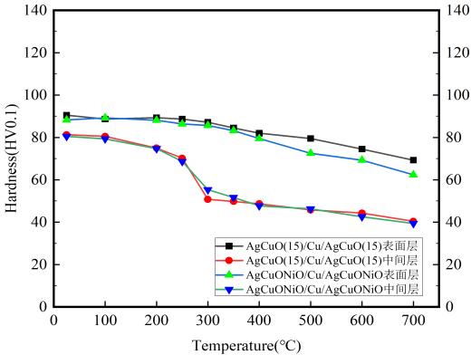 Softening Curves ofAgCuO